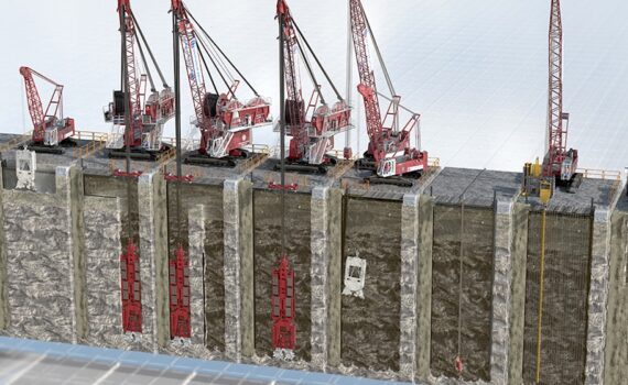 Muros pantalla Arquitecto Técnico Madrid 5