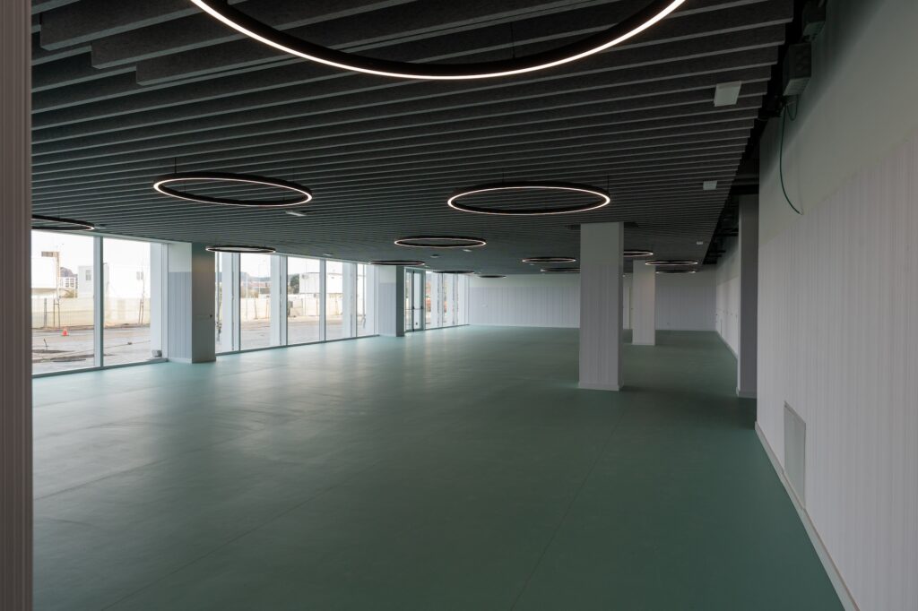 Nave Gigafactoría Electrolizadores Guadalajara. Dirección de Obra Arquitecto Técnico. Imágenes del proceso constructivo.