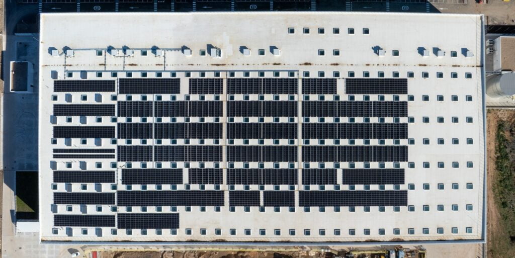 Nave Gigafactoría Electrolizadores Guadalajara. Dirección de Obra Arquitecto Técnico. Imágenes del proceso constructivo.